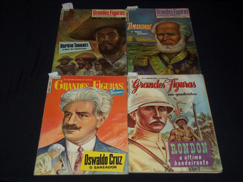 1957-1960 GRANDES FIGURAS EM QUADRINHOS - GREAT COMIC FIGURES LOT OF 14 - O 2378