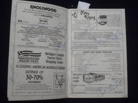 1989 THE DESERT SONG PROGRAM - STAR THEATRE OF FLINT - MANY SIGNATURES - J 9722