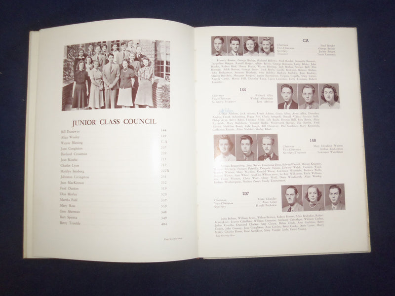 1940 THER MIRROR COLUMBIA HIGH SCHOOL YEARBOOK -S. ORANGE/MAPLEWOOD, NJ- YB 3066