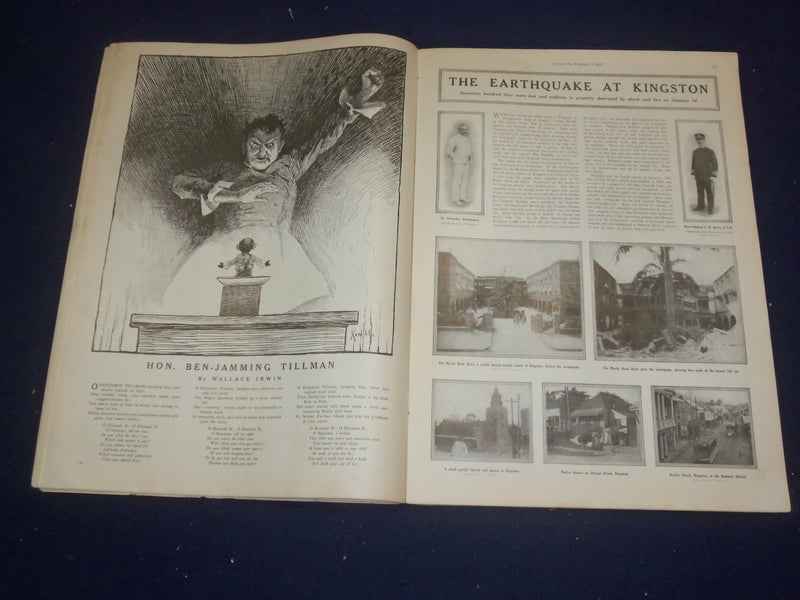 1907 FEBRUARY 2 COLLIER'S MAGAZINE - THE GOSSIPS - ST 6691