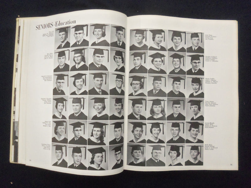 1961 MONTANAN MONTANA STATE UNIVERSITY YEARBOOK - BOZEMAN, MONTANA - YB 3299