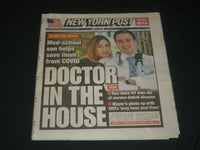 2020 MAY 10 NEW YORK POST NEWSPAPER - DOCTOR IN THE HOUSE - MOTHER'S DAY MIRACLE