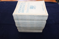 1953 CHEMICAL ABSTRACTS SEMI-MONTHLY MAGAZINE-LOT OF 21 -VOL. 47 #S 2-22 -O 3377