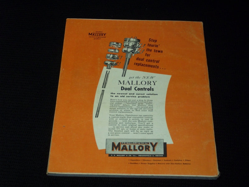 1958 FEBRUARY RADIO & TELEVISION NEWS MAGAZINE VERY NICE FRONT COVER - E 94