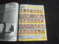 2003 OCTOBER 25 FOOTBALL PROGRAM - UNIV OF IOWA VS PENN STATE UNIV - B 5533Y