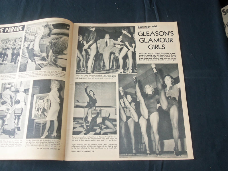 1963 JANUARY THE NATIONAL POLICE GAZETTE MAGAZINE - ANITA EKBERG - B 5718