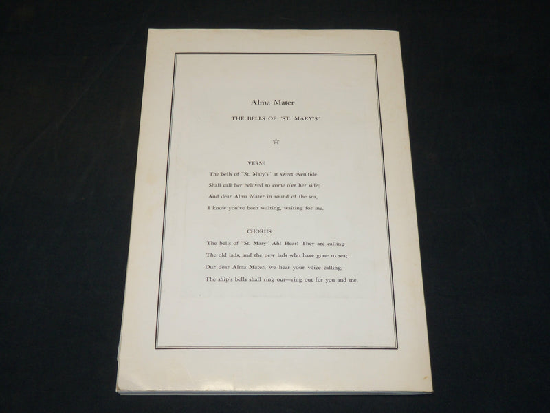 1979 MARITIME COLLEGE DIAMOND JUBILEE BALL PROGRAM + SEATING LISTS - J 5866