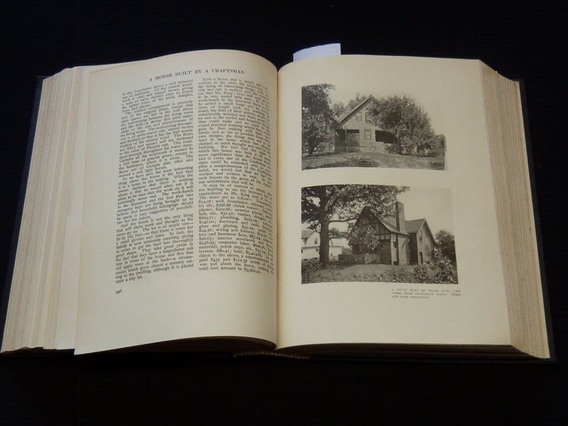 1908 OCTOBER-1909 MARCH THE CRAFTSMAN MAGAZINE BOUND VOLUME - KD 7887