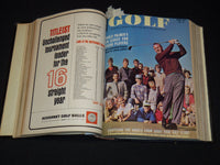 1964 JANUARY-DECEMBER GOLF MAGAZINE BOUND VOLUME - GREAT COVERS - R 425