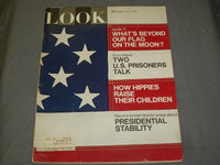 1969 JULY 15 LOOK MAGAZINE-APOLLO 11: WHAT'S BEYOND OUR FLAG ON THE MOON?- LK 41