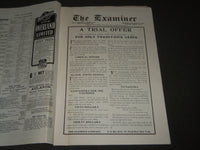 1904 THE EXAMINER MAGAZINE LOT OF 2 ISSUES - JOHN LINCOLN - LORIMER - J 2757
