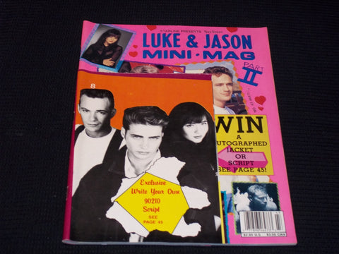 #43 TEEN DREAM LUKE & JASON MINI MAG MAGAZINE - LUKE PERRY COVER - E 13625