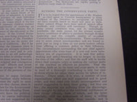 1907 SATURDAY REVIEW 2 BOUND VOLUMES - COMPLETE YR- PUBLISHED IN LONDON - R 1094