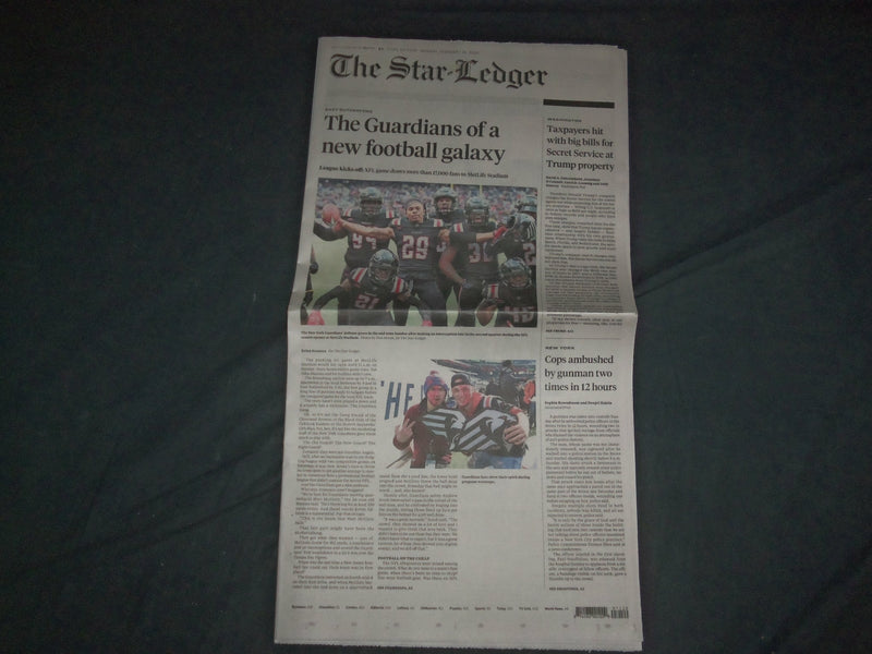 2020 FEBRUARY 10 THE STAR-LEDGER NEWSPAPER-XFL LEAGUE KICKS OFF -METLIFE STADIUM
