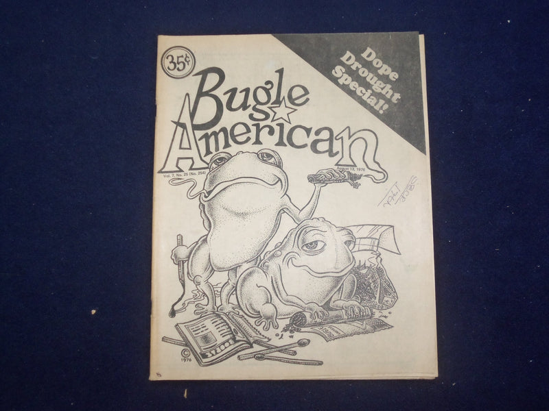 1976 AUGUST 13 BUGLE AMERICAN MAGAZINE - DOPE DROUGHT SPECIAL! - J 9454