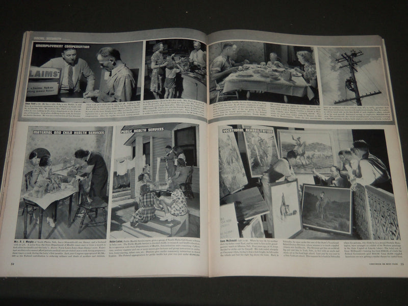 1939 AUGUST 7 LIFE MAGAZINE - OFFICIAL PAUL MCNUTT COVER - L 142