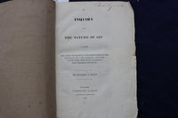 1827 INQUIRY INTO THE NATURE OF SIN SOFTCOVER BOOK BY ELEAZAR T. FITCH - K 834