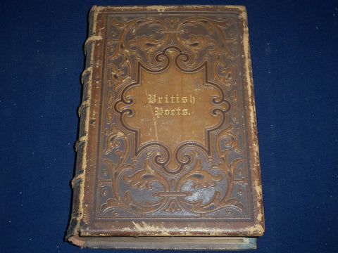 1852 THE WORKS OF BRITISH POETS FROM SOUTHEY TO CROLY VOL NO. 2 - KD 1285
