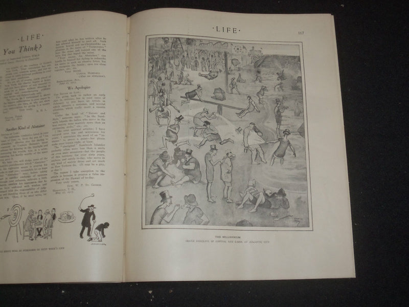1913 JULY 24 LIFE MAGAZINE - WILLIAM STUBBS! WHAT WOULD YOUR FATHER SAY- ST 6487