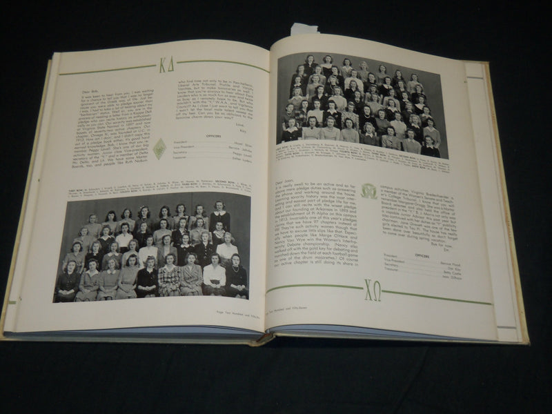 1942 CINCINNATIAN UNIVERSITY OF CINCINNATI YEARBOOK - NICE PHOTOS - YB 1944