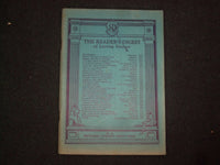 1927 SEPTEMBER THE READER'S DIGEST SOFTCOVER BOOK - NUMBER 65 - J 9912