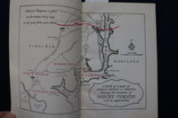 1953 & 1967 MOUNT VERNON - AN ILLUSTRATED HANDBOOK -SOFTCOVER - LOT OF 2- K 1343