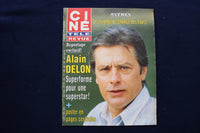 1986 APRIL 10 CINE TELE REVUE MAGAZINE - ALAIN DELON COVER - E 11978