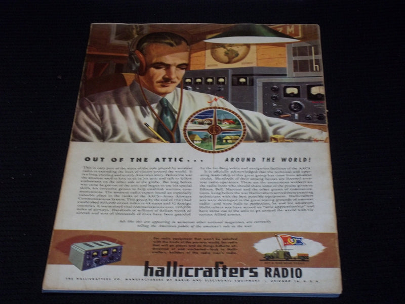 1945 JANUARY RADIO NEWS MAGAZINE - NBC FRONT COVER - E 5182