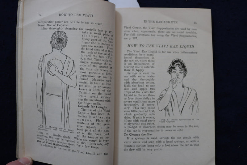 1925 HOW TO USE VIAVI SOFTCOVER BOOK - THE VIAVI CO. - SAN FRANCISCO - K 1322