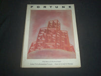 1966 JANUARY FORTUNE MAGAZINE - THE YEAR OF THE ARCHITECT - GREAT COVER - F 818