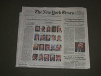 2017 APRIL 23 NEW YORK TIMES - DONALD TRUMP REACHES BEYOND WEST WING FOR COUNSEL