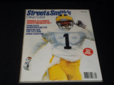 1993 STREET & SMITH'S COLLEGE FOOTBALL YEARBOOK MAGAZINE - ALEXANDER - E 3196