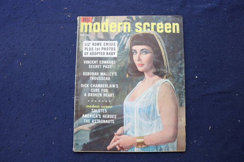 1962 MAY MODERN SCREEN MAGAZINE - ELIZABETH TAYLOR COVER - E 17417