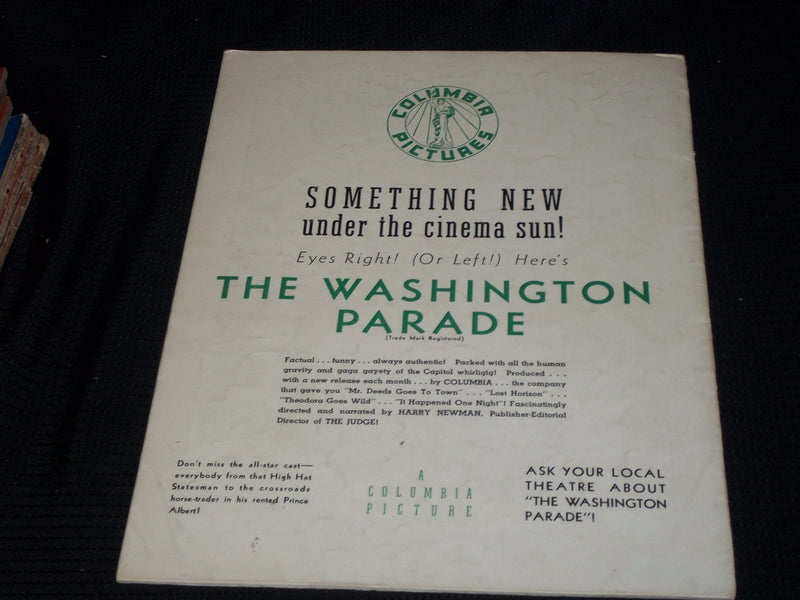 1938 AUGUST JUDGE MAGAZINE - NICE ILLUSTRATED FRONT COVER - E 4748