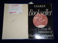 1937 YANKEE BOOKSELLER HARDCOVER BOOK BY CHARLES E. GOODSPEED - KD 2058J