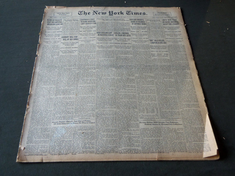 1925 MARCH 27 NEW YORK TIMES - HARVARD INHERITS BUSINESS ARTEMAS WARD - NT 7185