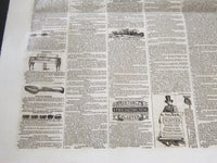 1846 THE DAILY TIMES HARTFORD CONNECTICUT NEWSPAPER LOT OF 2 - NP 2328