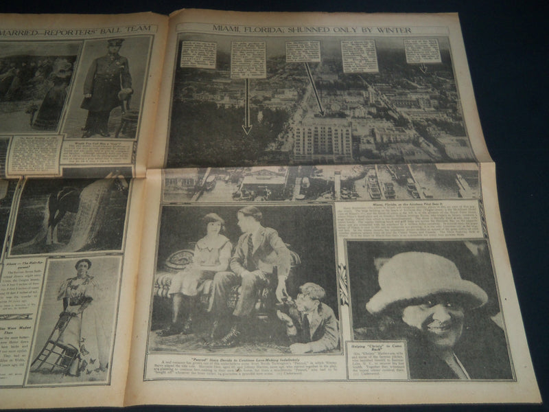 1922 MARCH 5 BOSTON SUNDAY POST PICTORIAL - BLUE BOY - PRINCE OF WALES - NP 3882