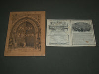 1873 PHILIP PHILLIPS SONG MINISTRY LOT OF 2 - EVENING OF SACRED SONG - J 2605