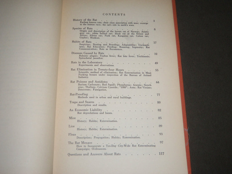 1948 VANDALS OF THE NIGHT BY J. LAURENS NICHOLES BOOK - RATS - KD 4508