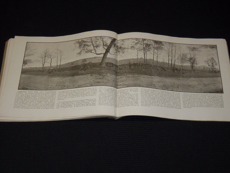1912 HISTORIC VIEWS OF GETTYSBURG SOFTCOVER BOOK - GREAT PHOTOS - J 7928