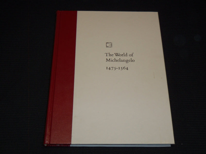 1966 THE WORLD OF LEONARDO - MICHAELANGELO BOOK LOT OF 4 - NICE PRINTS - R 732I