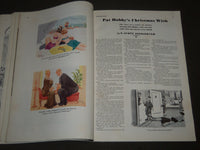 1940 JAN ESQUIRE MAGAZINE - GEORGE PETTY ILLUSTRATION - COVER AND ADS - ST 5057