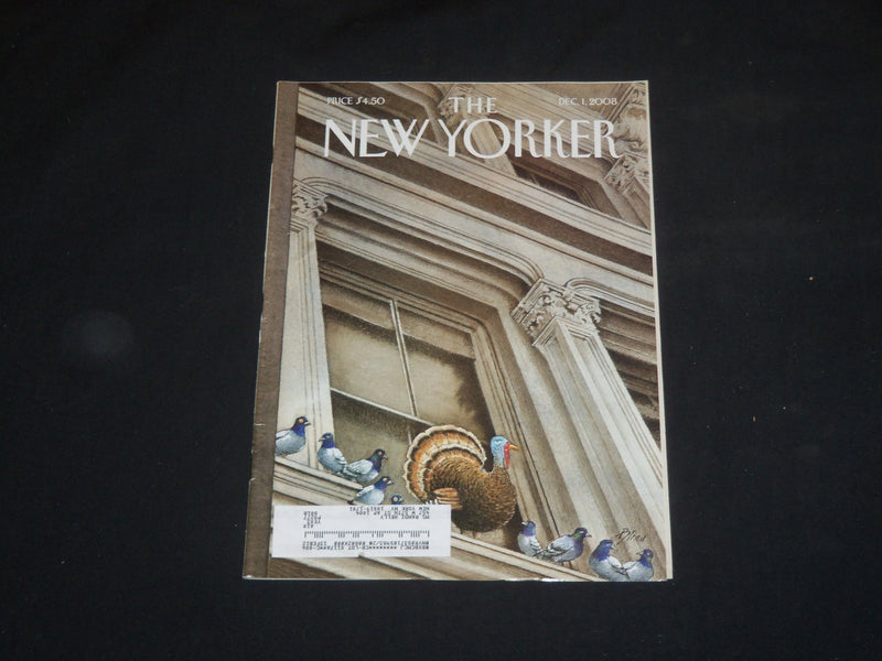 2008 DECEMBER 1 THE NEW YORKER MAGAZINE - ILLUSTRATED COVER - NY 2139