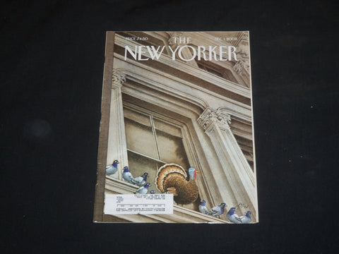 2008 DECEMBER 1 THE NEW YORKER MAGAZINE - ILLUSTRATED COVER - NY 2139