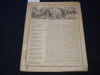 1868 JULY UNITED STATES MUSICAL REVIEW NEWSPAPER - NEW YORK - NP 5828