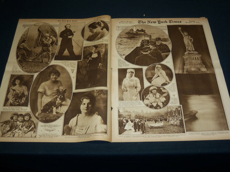 1916 DECEMBER 10 NEW YORK TIMES ROTO PICTURE SECTION - BILLIE BURKE - NT 8960