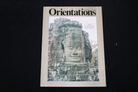 1981 SEPTEMBER ORIENTATIONS MAGAZINE - ORMOLU PORCELAINS COVER - ST 1009F