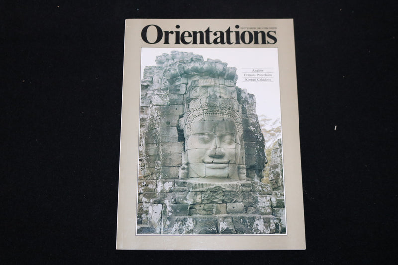 1981 SEPTEMBER ORIENTATIONS MAGAZINE - ORMOLU PORCELAINS COVER - ST 1009F