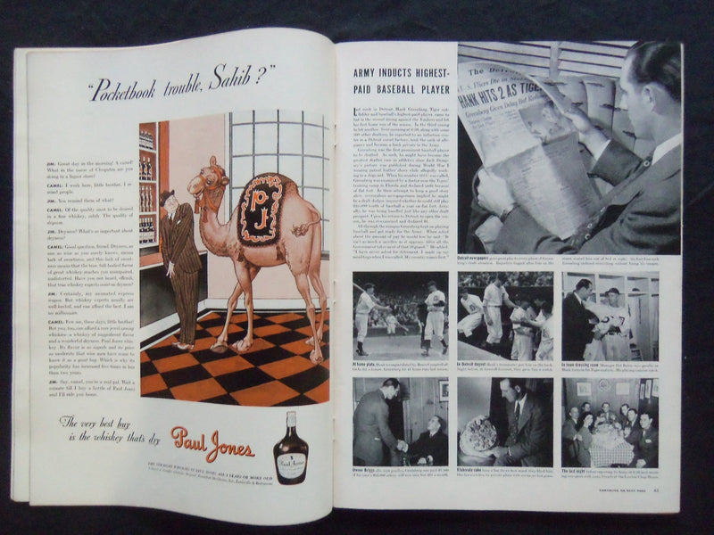 1941 MAY 19 LIFE MAGAZINE - FLOPPY HATS IN FASHION - L 235